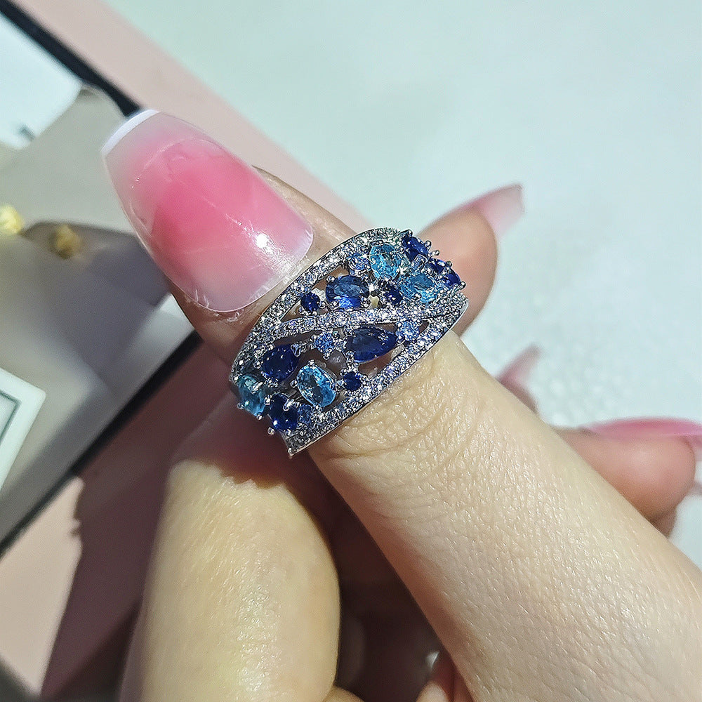 Fashion Blue Zircon